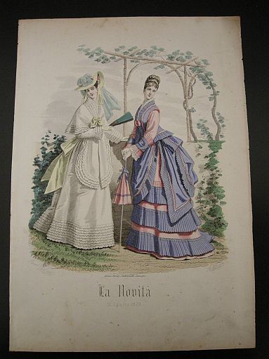 Incisione a colori tratta da "La novit?. Giornale illustrato delle …