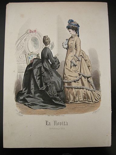 Incisione a colori tratta da "La novit?. Giornale illustrato delle …