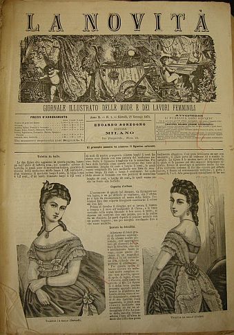 La novit?. Giornale illustrato delle mode e dei lavori femminili. …