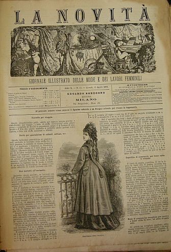 La novit?. Giornale illustrato delle mode e dei lavori femminili. …