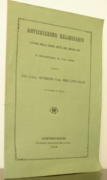 Antichissimo reliquiario. Lavoro della prima met? del sec. XIV di …