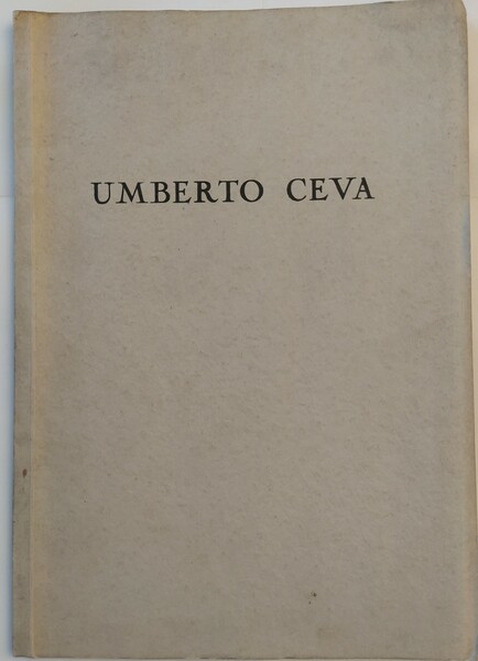 Umberto Ceva. Commemorazione tenuta il 26 Maggio 1946 da Riccardo …