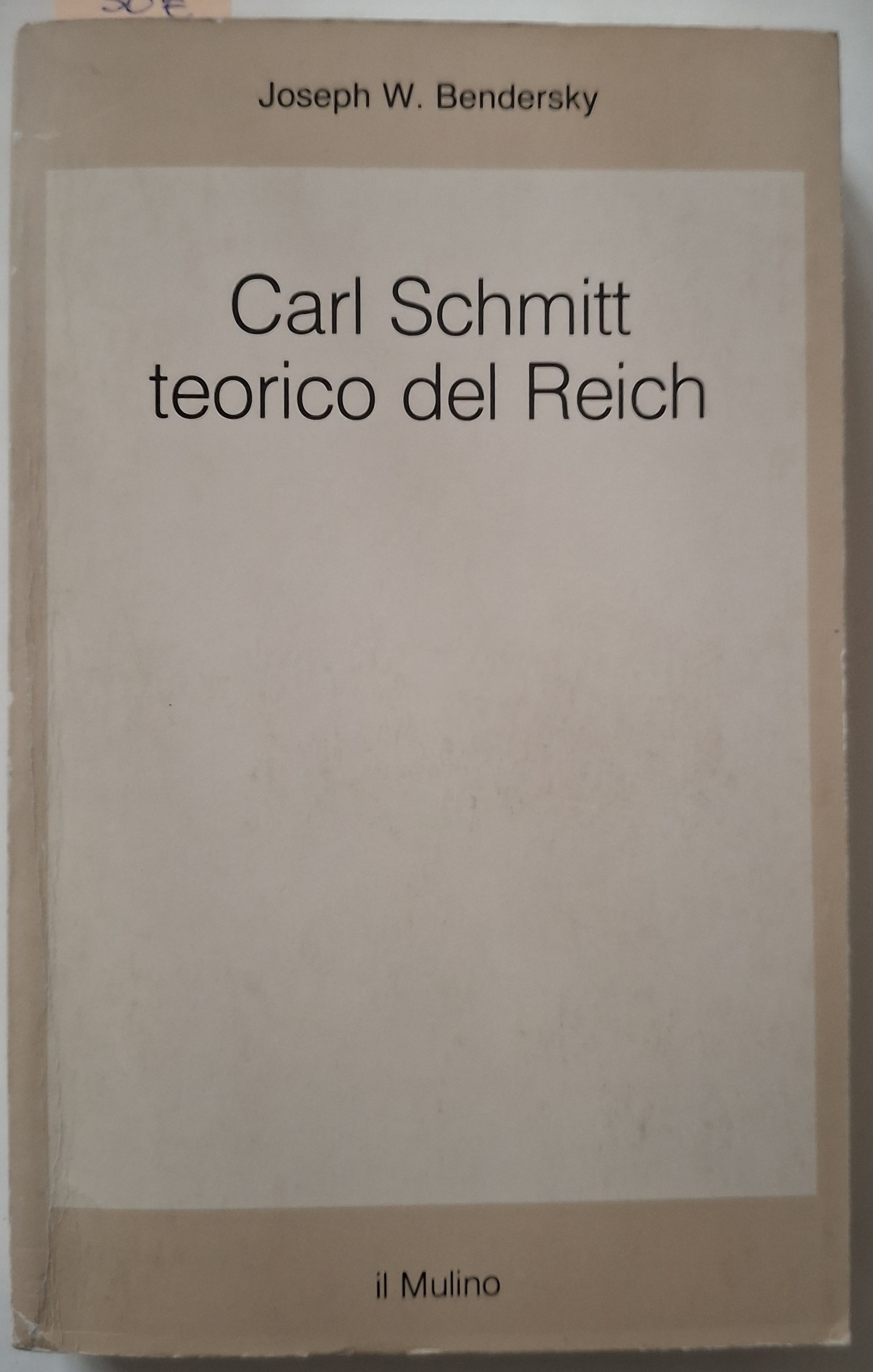 Carl Schmitt teorico del Reich