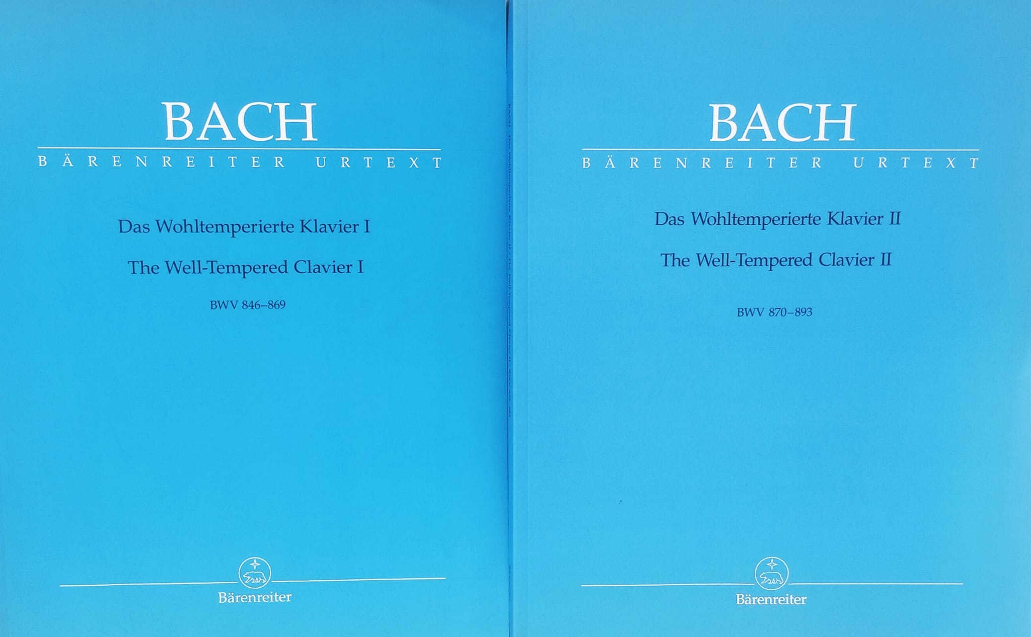 Das Wohltemperierte Klavier – The Well-Tempered Clavier – Il Clavicembalo …