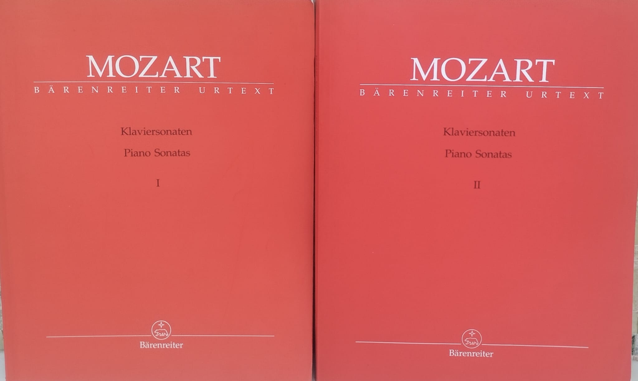 Klaviersonaten – Piano Sonatas – Sonate per Pianoforte. 2 volumi