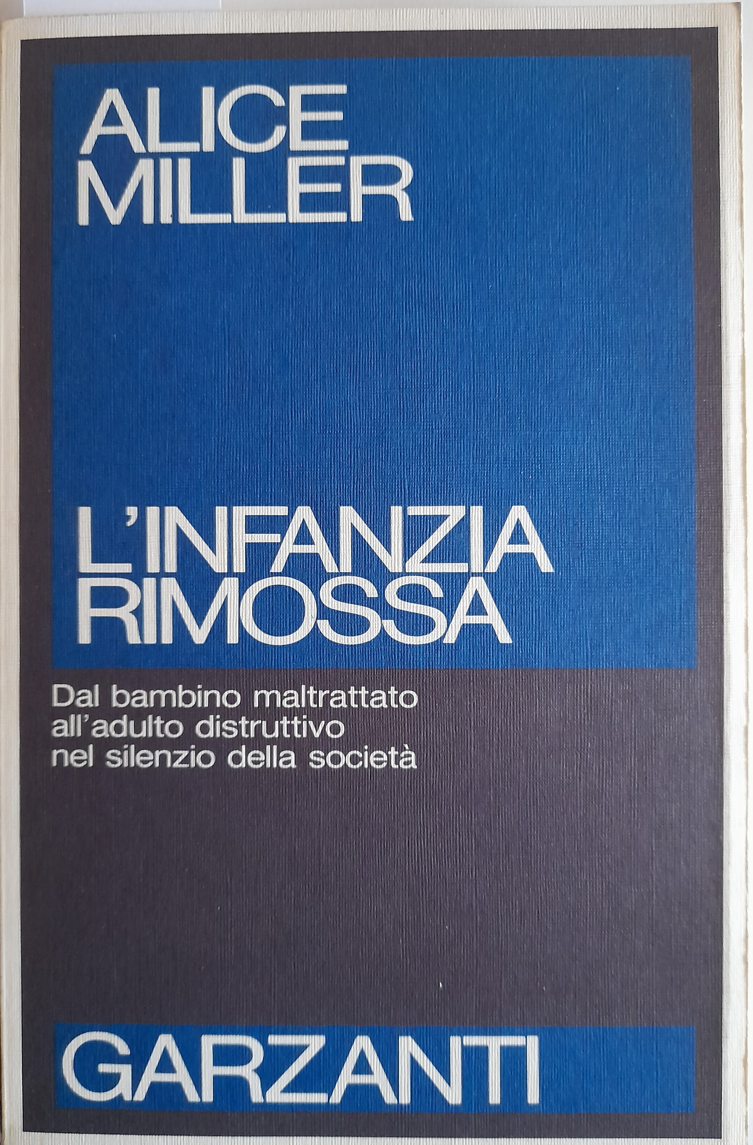 L’infanzia rimossa. Dal bambino maltrattato all’adulto distruttivo nel silenzio della …