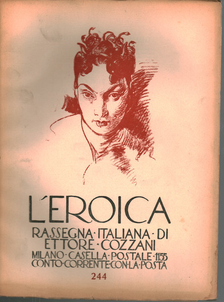 L'eroica. Rassegna italiana di Ettore Cozzani. Anno XXVII, dicembre 1938, …