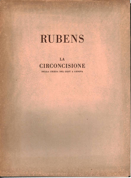 Rubens: la circoncisione