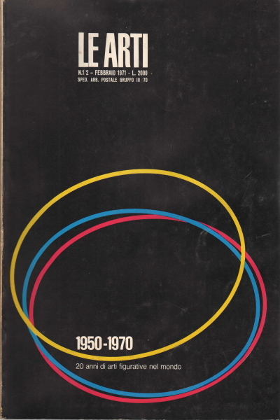 Le Arti. N. 1/2 - Gennaio/febbraio 1971