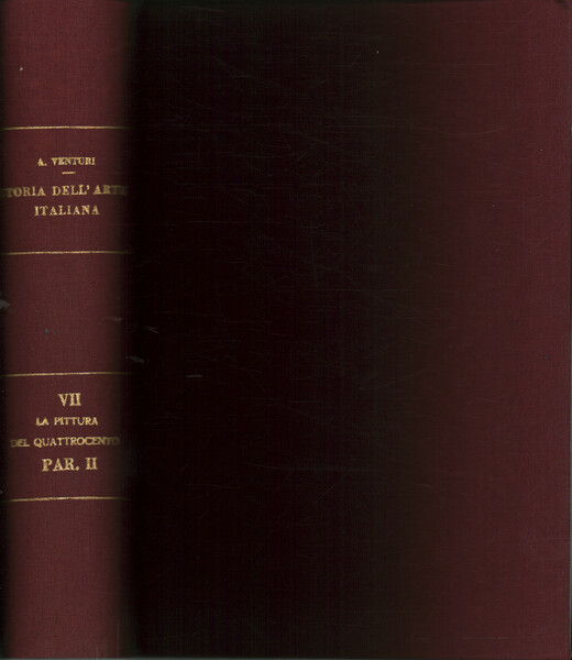 Storia dell'arte italiana. Volume VII. Tomo II