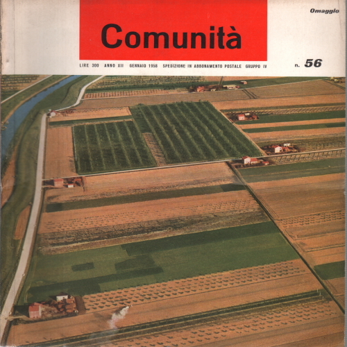 Comunità. Rivista mensile del Movimento Comunità. Anno XII n. 56 …