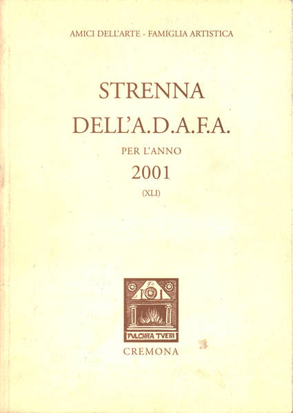 Strenna dell'A.D.A.F.A. per l'anno 2001 (XLI)