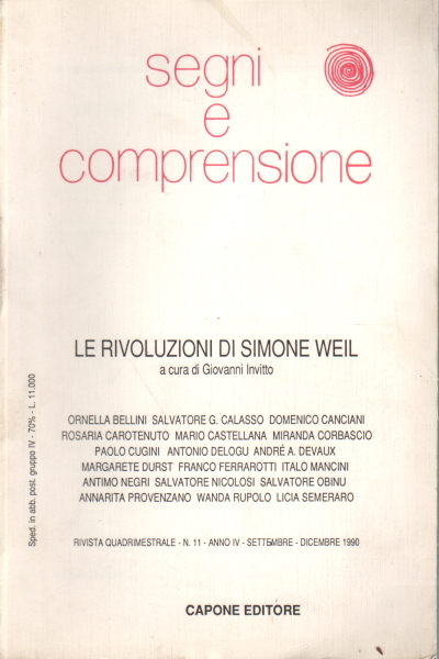 Segni e comprensione - Rivista quadrimestrale - N. 11 - …