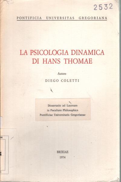 La psicologia dinamica di Hans Thomae