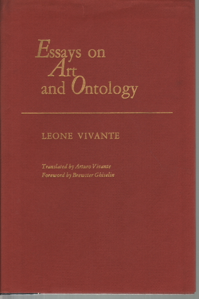 Essays on Art and Ontology