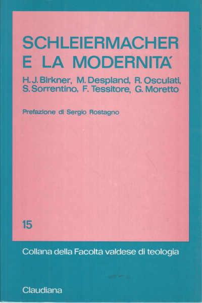 Schleiermacher e la modernità