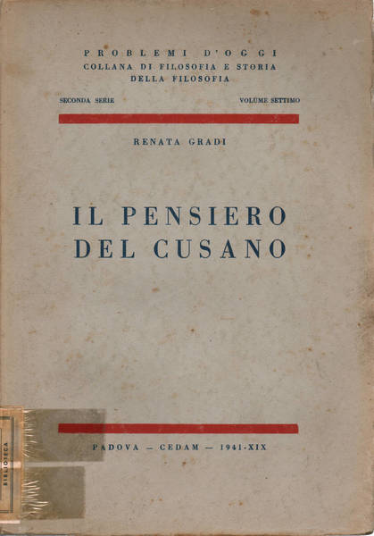 Il pensiero del Cusano