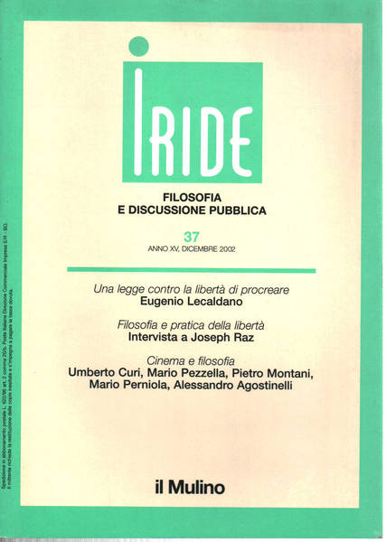 Iride, anno XV, 2002, n. 37