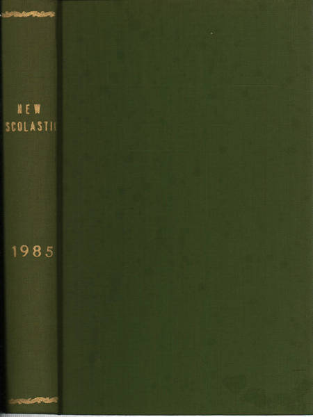 The new scholasticism Volume LIX 1985 n.1-2-3-4