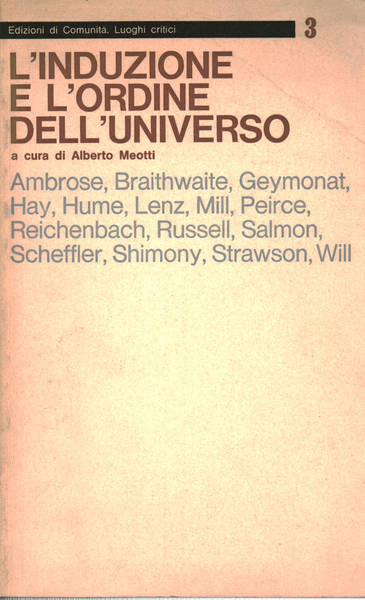 L'induzione e l'ordine dell'universo