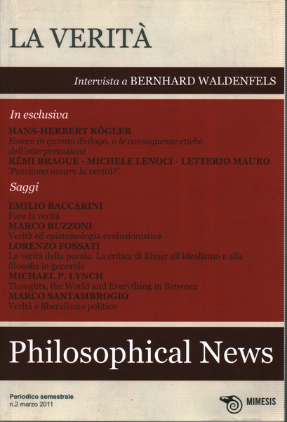 Philosophical News n. 2, marzo 2011: la Verità