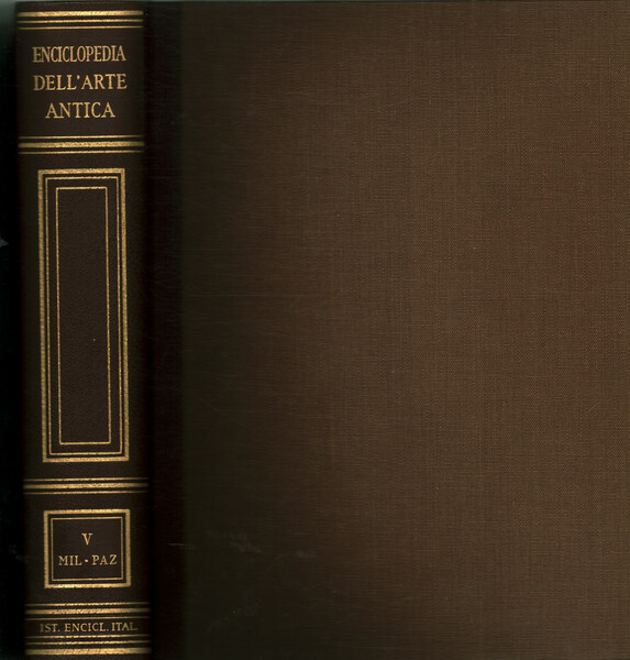Enciclopedia dell'arte antica. Volume V