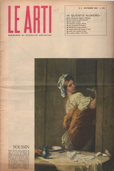 Le Arti. N. 9 - Settembre 1962