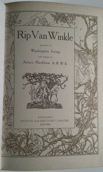 Rip Van Winkle racconto di Washington Irving con disegni di …