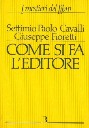 Come si fa l'editore