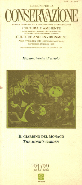 Edizioni per la conservazione (anno II-n.9/10 settembre/ottobre) Il giardino del …
