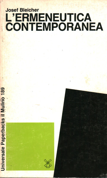 L'ermeneutica contemporanea