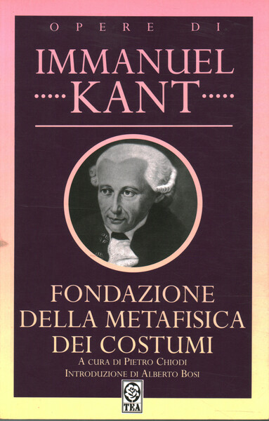 Fondazione della metafisica dei costumi