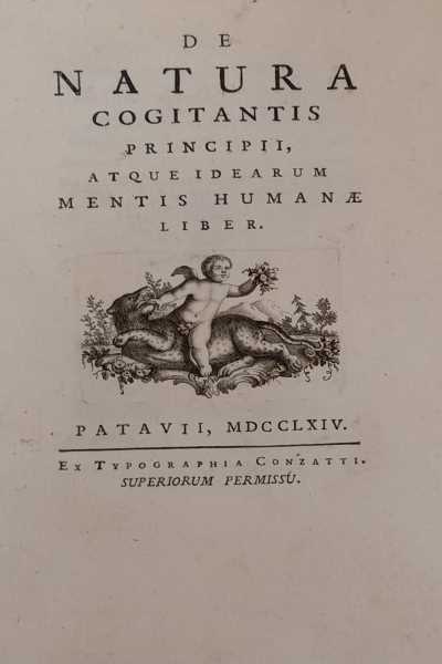 De natura cogitantis principii, atque idearum mentis humanæ liber