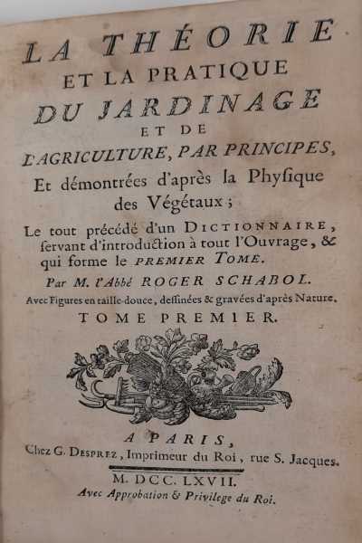 La théorie et la pratique du jardinage et de l'agriculture