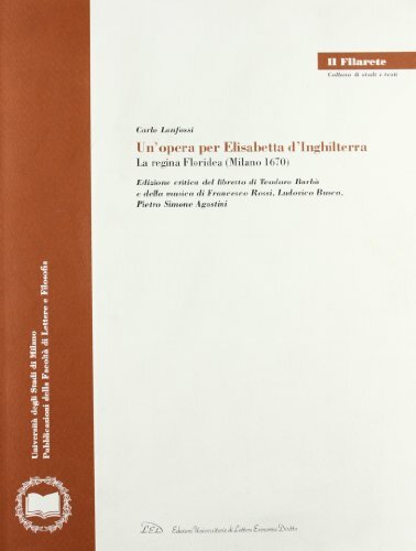 Un'opera per Elisabetta d'Inghilterra