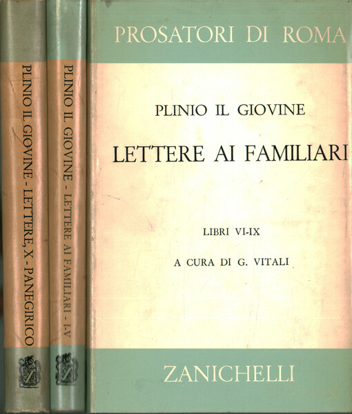Lettere ai familiari I-V; lettere ai familiari VI-IX; lettere libro …
