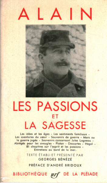 Les passions et la sagesse