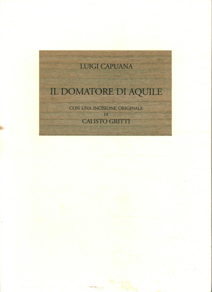 Il domatore di aquile