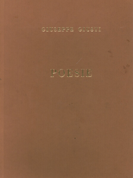 Poesie di Giuseppe Giusti