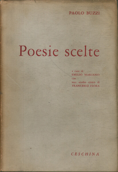 Poesie scelte