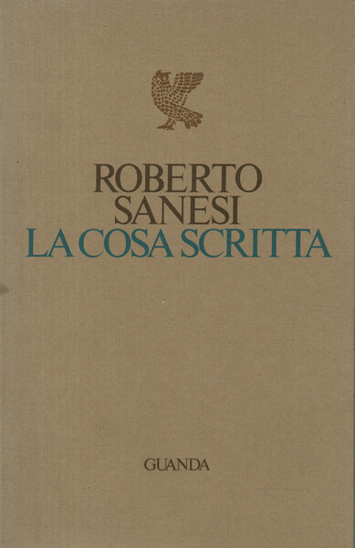 La cosa scritta