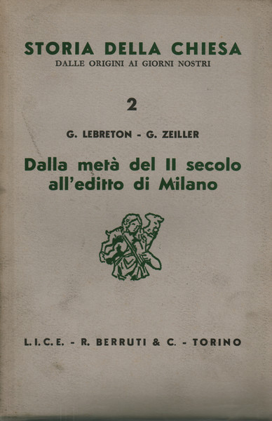 Dalla metà del II secolo all'editto di Milano