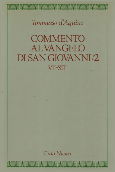 Commento al Vangelo di San Giovanni/2