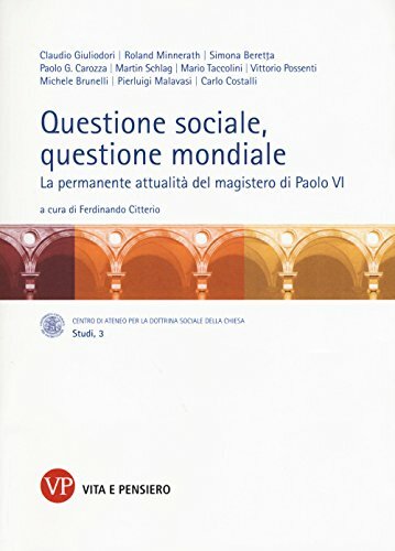 Questione sociale, questione mondiale