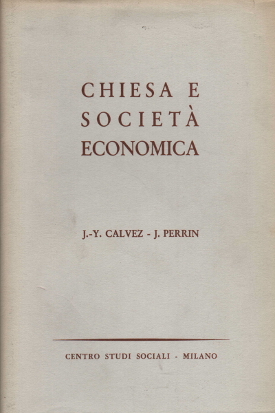Chiesa e società economica