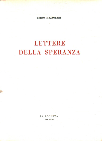 Lettere della speranza