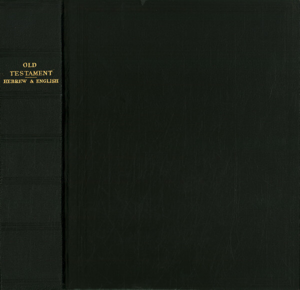 The Holy Scriptures of the Old Testament