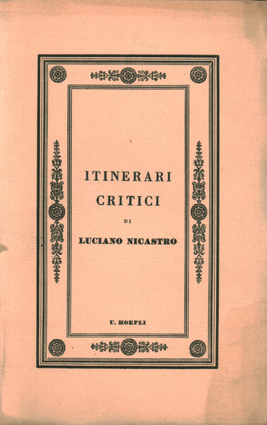 Itinerari critici