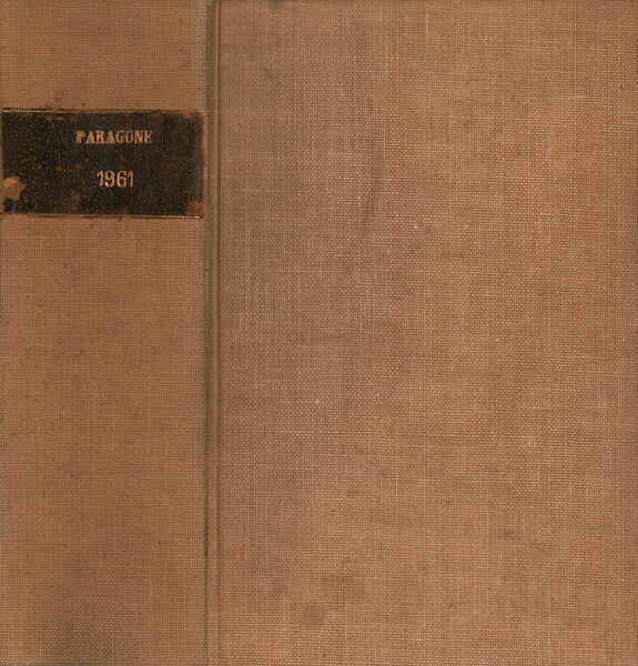Paragone Rivista mensile di arte figurativa e letteratura. Letteratura Anno …