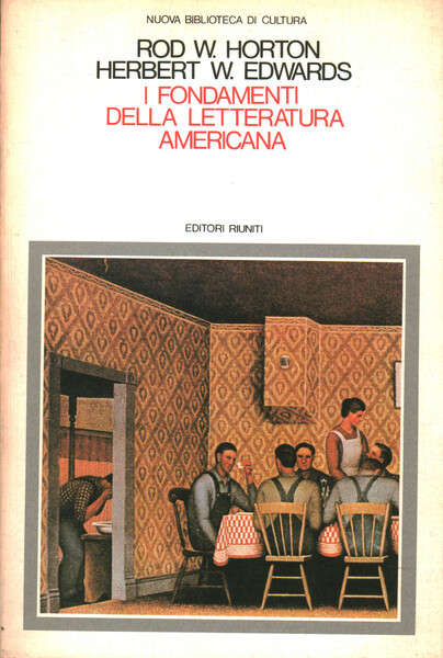 I fondamenti della letteratura americana